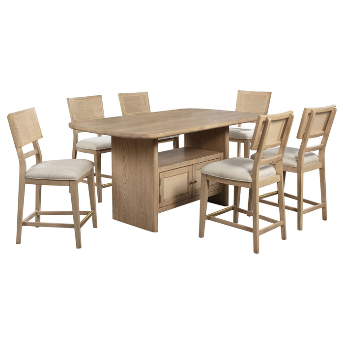 Kailani Counter Height Dining Set - Hello Home Furniture & Mattress (Longmont, CO)