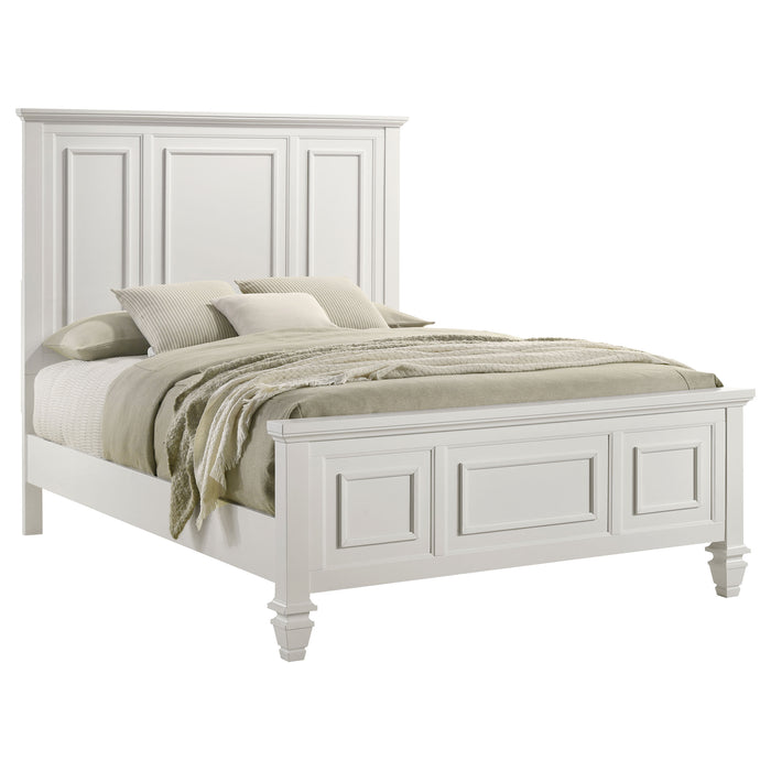 Sandy Beach Panel Bed - Hello Home Furniture & Mattress (Longmont, CO)