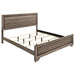 Kauffman California King, E.king, & Queen Panel Bed Washed Taupe - Hello Home Furniture & Mattress (Longmont, CO)