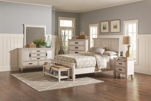 Franco Storage 4-Piece Queen Bedroom Set - Hello Home Furniture & Mattress (Longmont, CO)