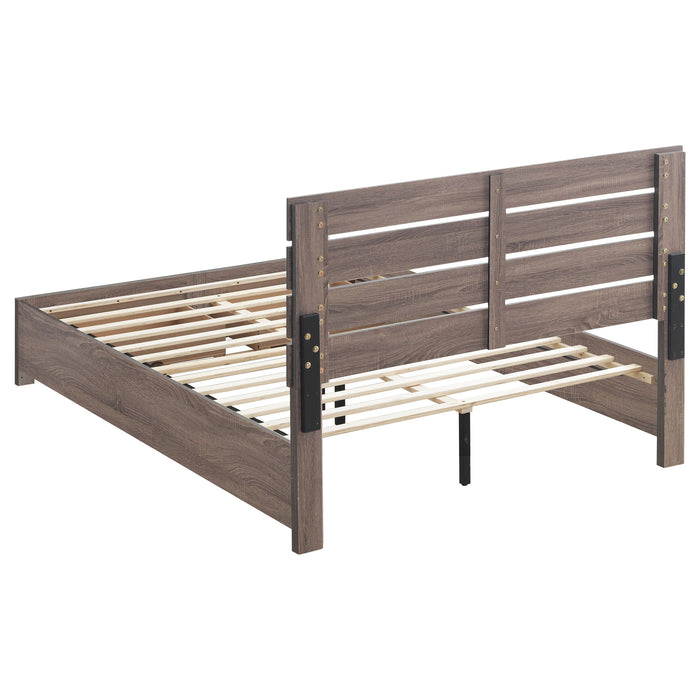 Brantford Wood Storage Panel Bed