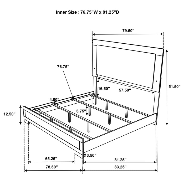 Hyland Eastern King Bed