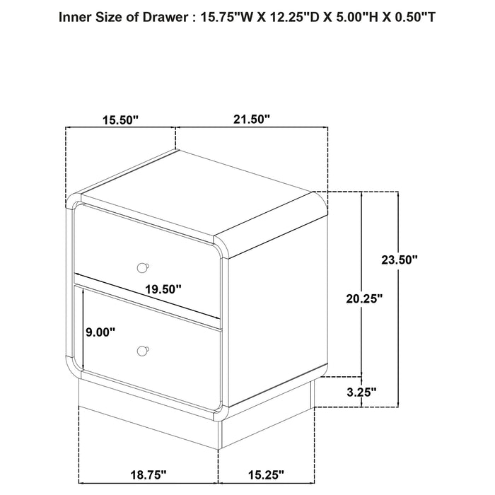 Cavelle Nightstand