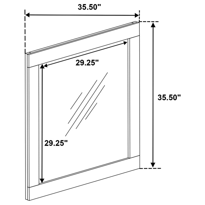 Caraway Dresser Mirror