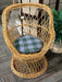 USED: Vintage Wicker Barrel Chairs – Set of 2 - Hello Home Furniture & Mattress (Longmont, CO)