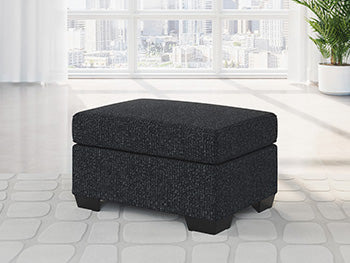 Jasmine Peaks Ottoman - Hello Home Furniture & Mattress (Longmont, CO)