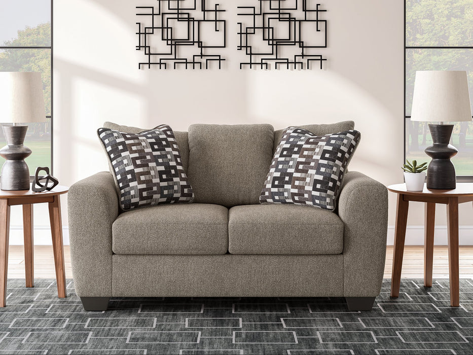 Triston-Peaks Loveseat - Hello Home Furniture & Mattress (Longmont, CO)