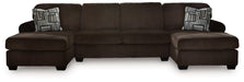 Kimlee Sectional with Double Chaise - Hello Home Furniture & Mattress (Longmont, CO)