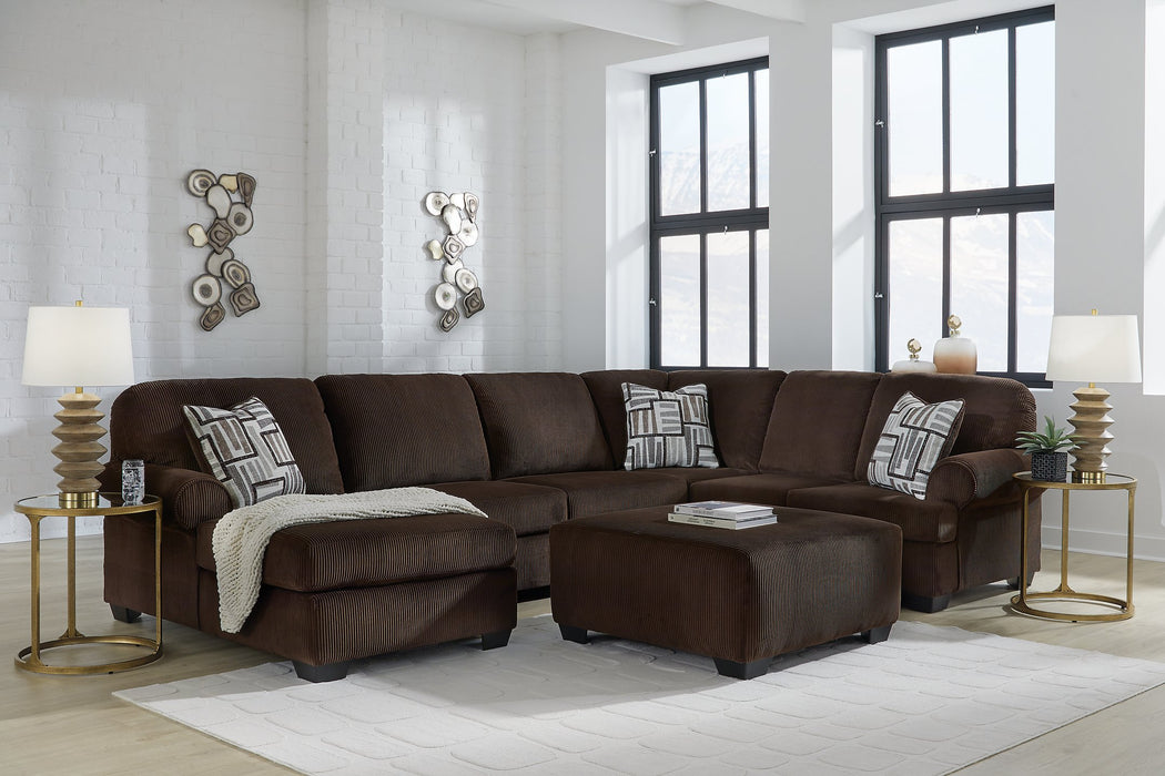 Kimlee Sectional with Chaise - Hello Home Furniture & Mattress (Longmont, CO)