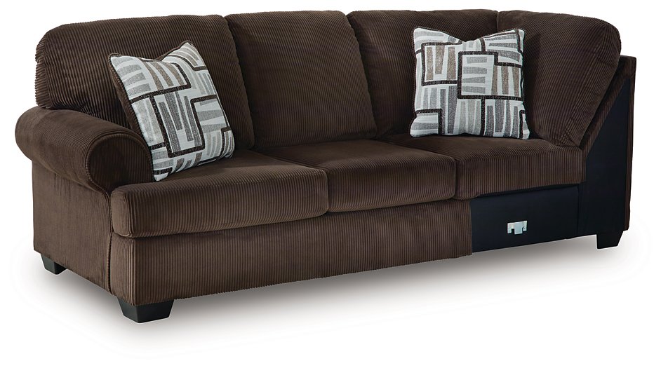 Kimlee Sectional with Chaise - Hello Home Furniture & Mattress (Longmont, CO)