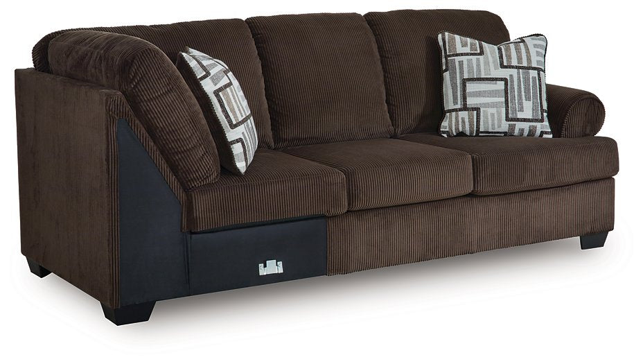 Kimlee Sectional with Chaise - Hello Home Furniture & Mattress (Longmont, CO)