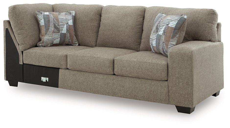 Newellen Sleeper Sectional with Chaise - Hello Home Furniture & Mattress (Longmont, CO)