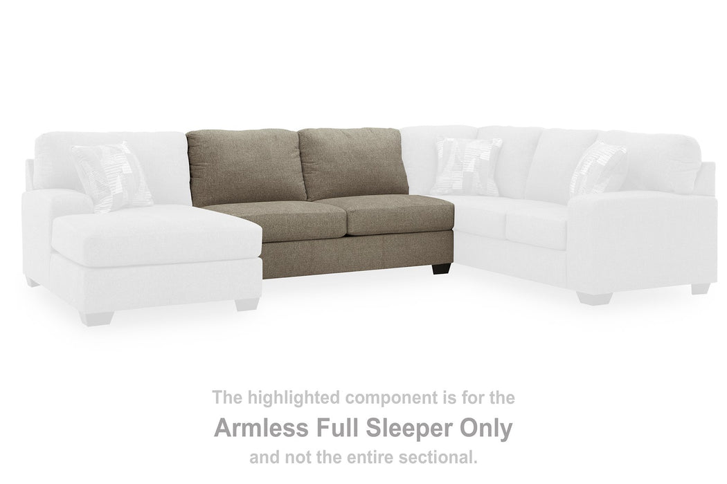 Newellen Sleeper Sectional with Chaise - Hello Home Furniture & Mattress (Longmont, CO)