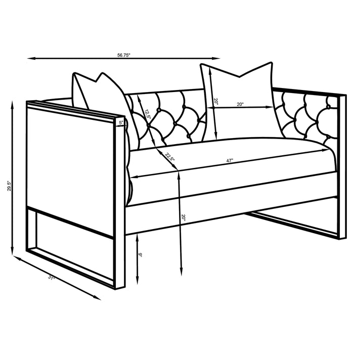 Eastbrook Stationary 3 Pc Set Gray - Hello Home Furniture & Mattress (Longmont, CO)