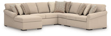 LadyMae Sectional with Chaise - Hello Home Furniture & Mattress (Longmont, CO)