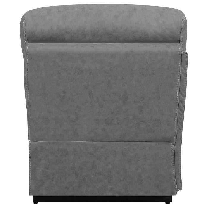 Higgins Reclining Grey Sectional