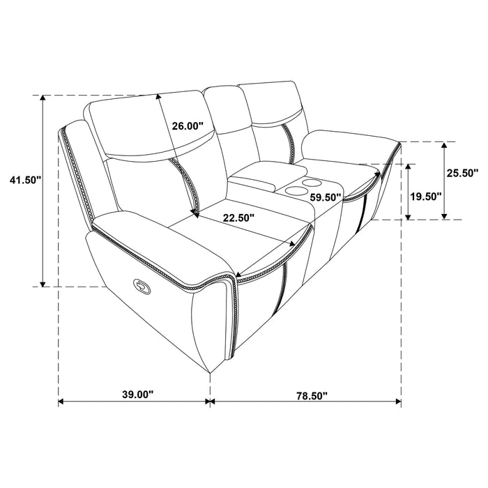 Sloane Reclining Loveseat