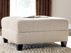 Steelwater Retreat Oversized Accent Ottoman - Hello Home Furniture & Mattress (Longmont, CO)