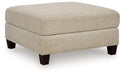 Steelwater Retreat Oversized Accent Ottoman - Hello Home Furniture & Mattress (Longmont, CO)