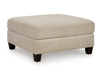 Steelwater Retreat Oversized Accent Ottoman - Hello Home Furniture & Mattress (Longmont, CO)