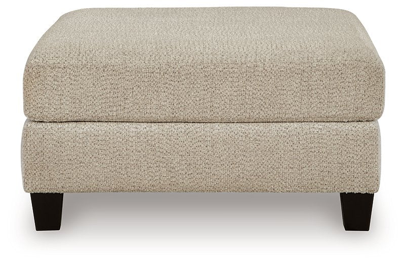 Steelwater Retreat Oversized Accent Ottoman - Hello Home Furniture & Mattress (Longmont, CO)