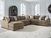 Camellia-Court Sectional with Chaise - Hello Home Furniture & Mattress (Longmont, CO)