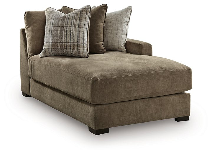 Camellia-Court Double Chaise Sectional - Hello Home Furniture & Mattress (Longmont, CO)