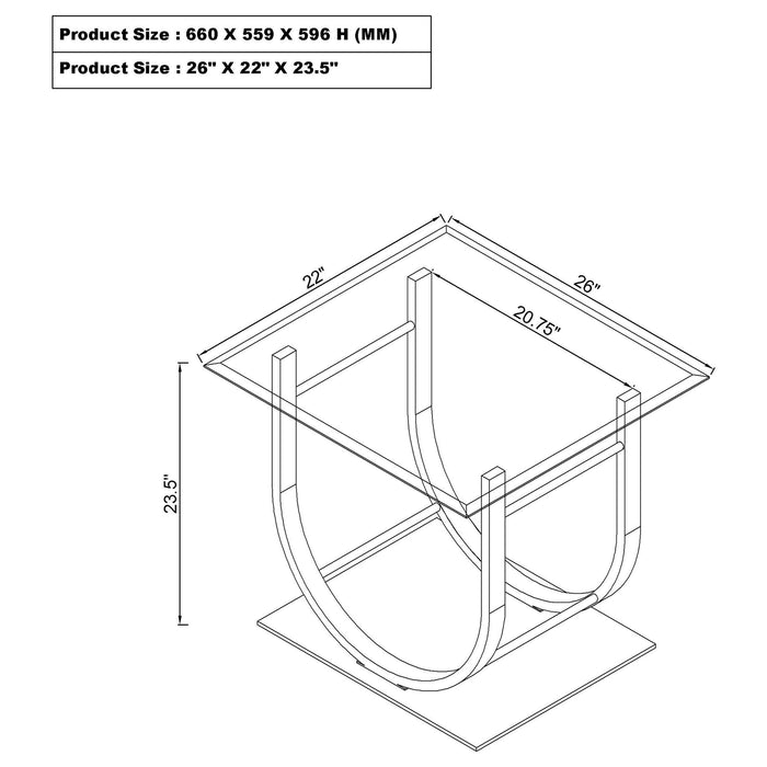 Danville End Table - Hello Home Furniture & Mattress (Longmont, CO)