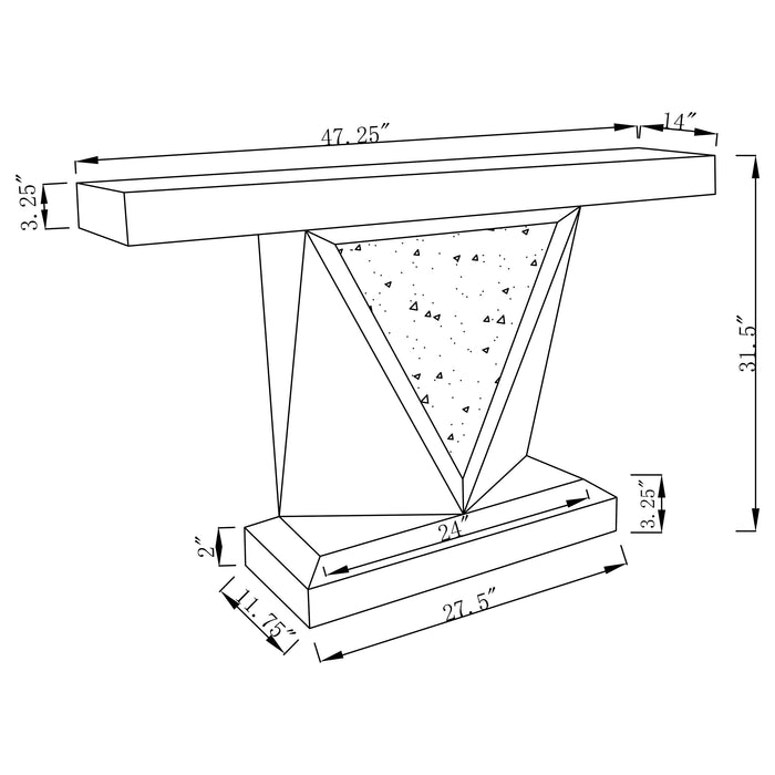 Amore Console Table