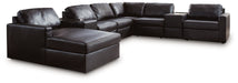 Modmax II Sectional with Chaise and Storage Consoles - Hello Home Furniture & Mattress (Longmont, CO)