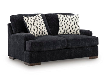 Whitmore Manor Loveseat - Hello Home Furniture & Mattress (Longmont, CO)