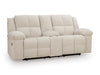 Orlen Reclining Loveseat with Console - Hello Home Furniture & Mattress (Longmont, CO)