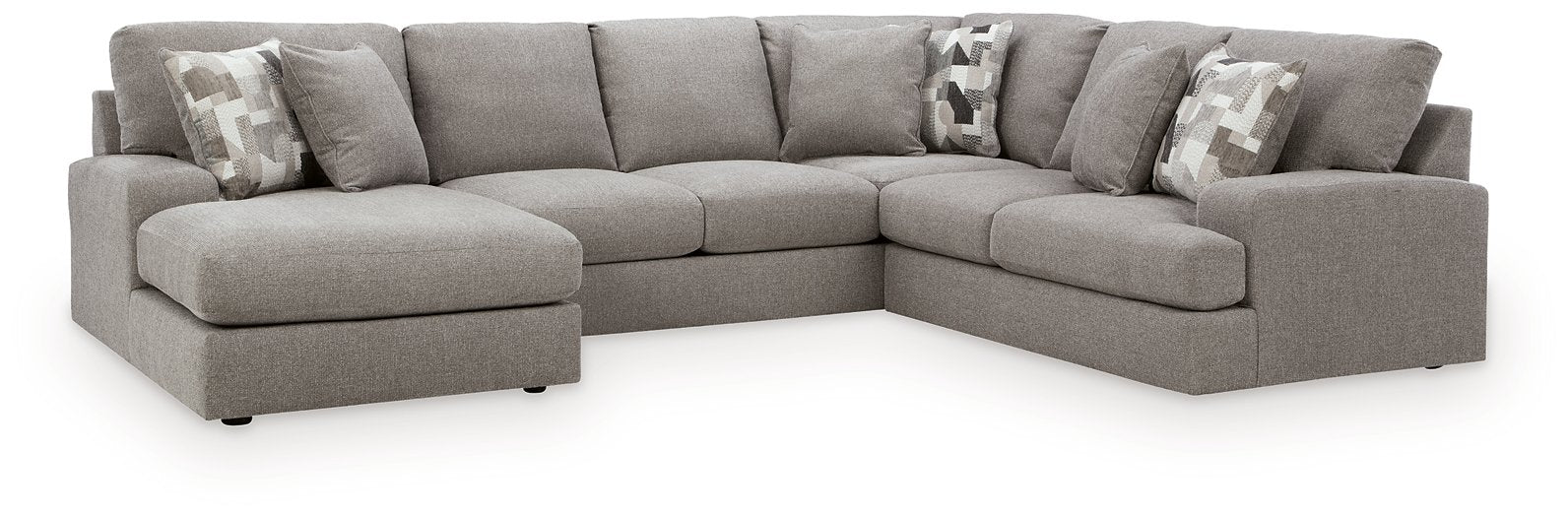 Lindon Sectional with Chaise - Hello Home Furniture & Mattress (Longmont, CO)