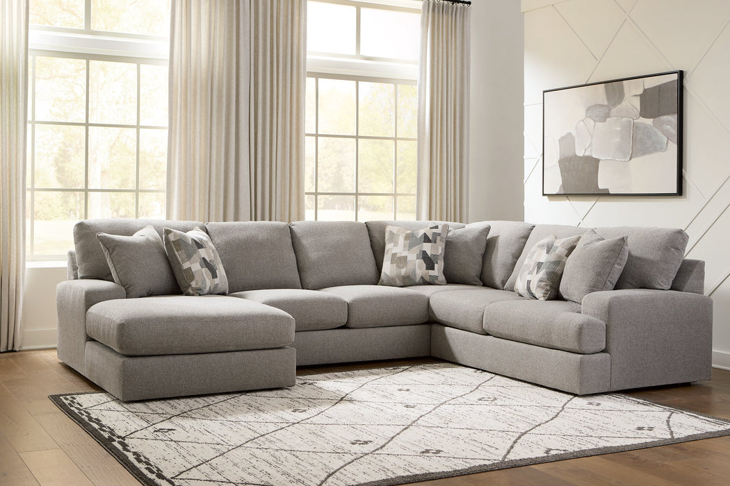 Lindon Sectional with Chaise - Hello Home Furniture & Mattress (Longmont, CO)