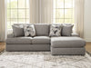 Lindon Sectional with Chaise - Hello Home Furniture & Mattress (Longmont, CO)