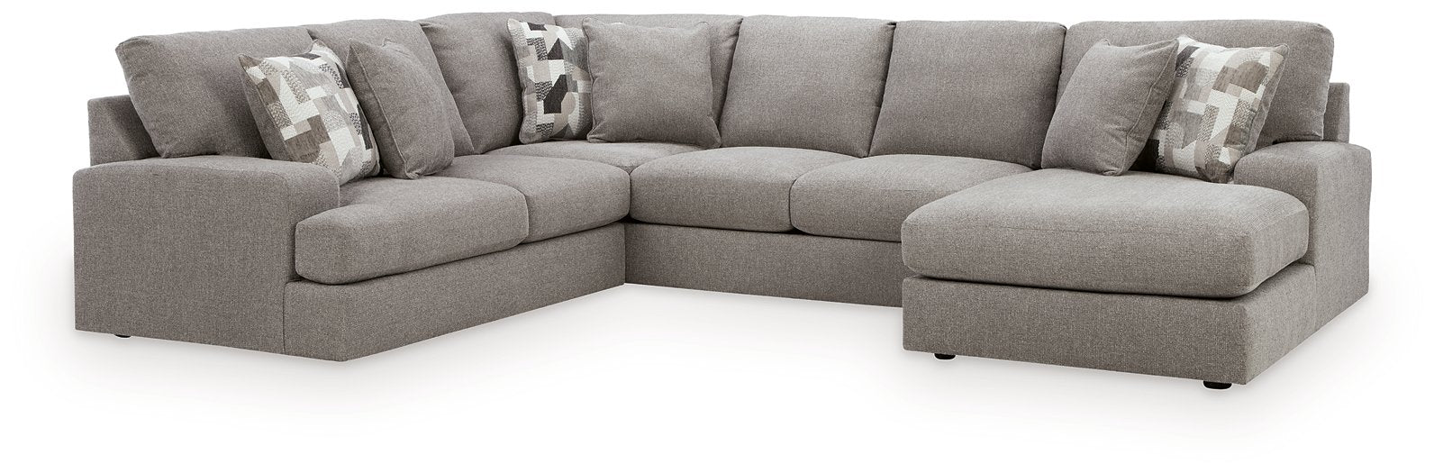 Lindon Sectional with Chaise - Hello Home Furniture & Mattress (Longmont, CO)