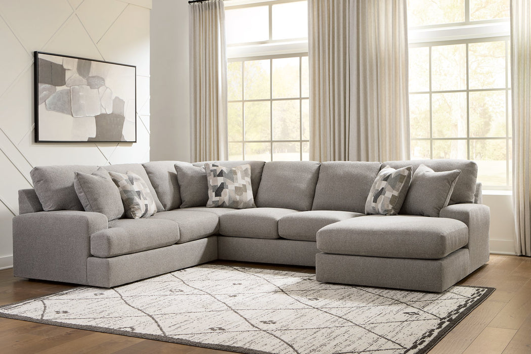 Lindon Sectional with Chaise - Hello Home Furniture & Mattress (Longmont, CO)
