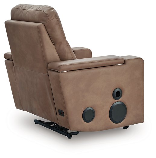 Lorrenton Power Glider Recliner with Audio System - Hello Home Furniture & Mattress (Longmont, CO)