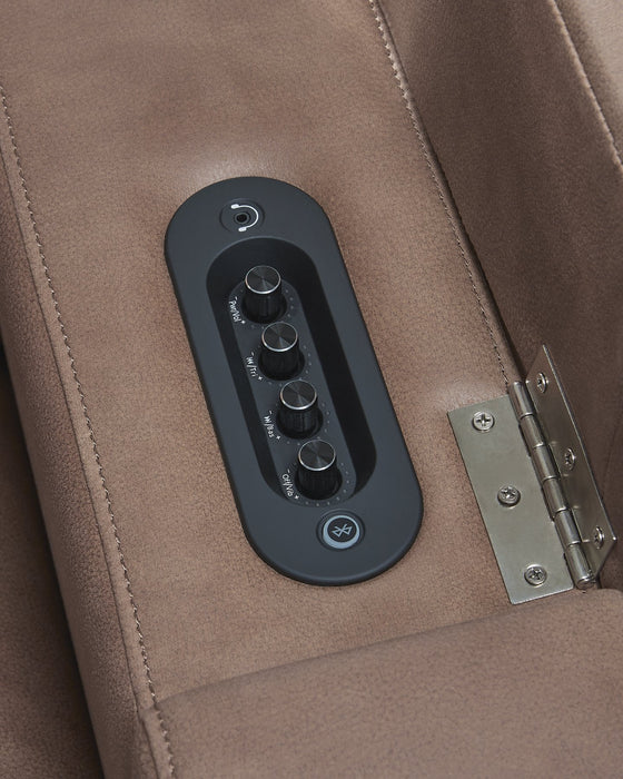 Lorrenton Power Glider Recliner with Audio System - Hello Home Furniture & Mattress (Longmont, CO)