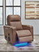 Lorrenton Power Glider Recliner with Audio System - Hello Home Furniture & Mattress (Longmont, CO)