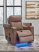 Lorrenton Power Glider Recliner with Audio System - Hello Home Furniture & Mattress (Longmont, CO)