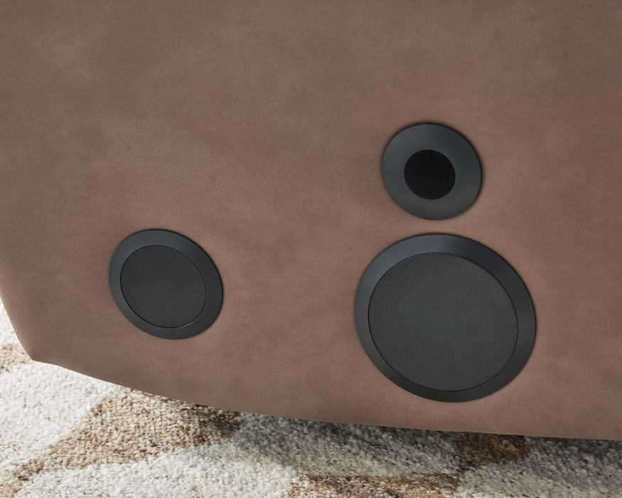 Lorrenton Power Glider Recliner with Audio System - Hello Home Furniture & Mattress (Longmont, CO)