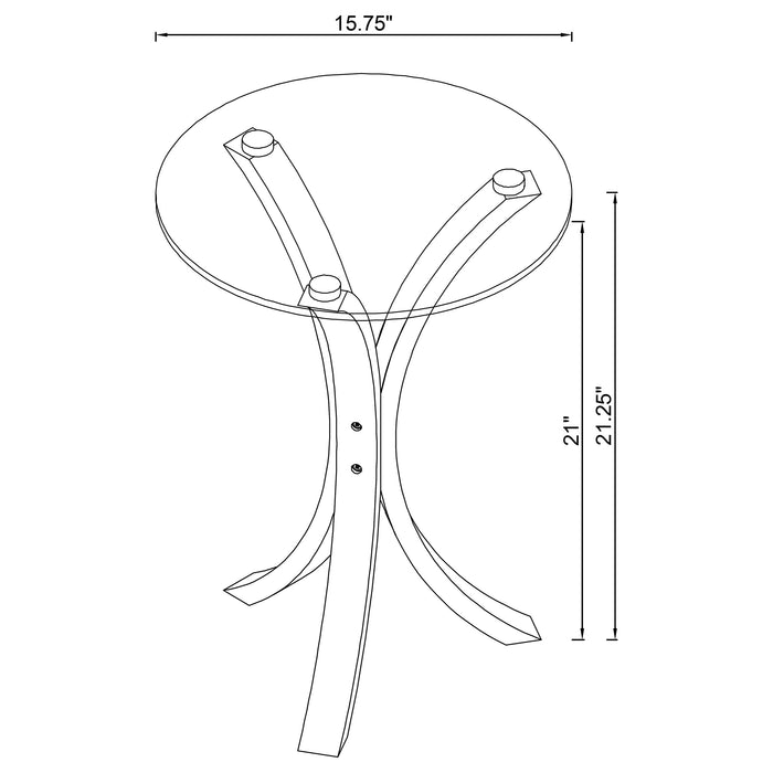 Edgar End & Side Table