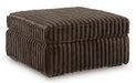 Midnight-Madness Oversized Accent Ottoman - Hello Home Furniture & Mattress (Longmont, CO)