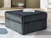 Midnight-Madness Oversized Accent Ottoman - Hello Home Furniture & Mattress (Longmont, CO)