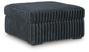 Midnight-Madness Oversized Accent Ottoman - Hello Home Furniture & Mattress (Longmont, CO)