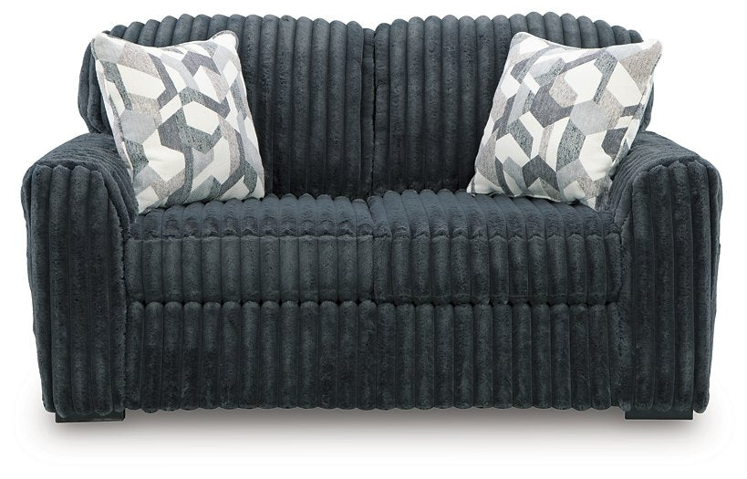 Midnight-Madness Loveseat - Hello Home Furniture & Mattress (Longmont, CO)