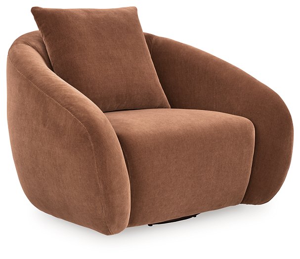 Yahya Swivel Accent Chair - Hello Home Furniture & Mattress (Longmont, CO)