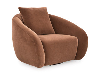 Yahya Swivel Accent Chair - Hello Home Furniture & Mattress (Longmont, CO)