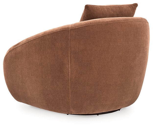 Yahya Swivel Accent Chair - Hello Home Furniture & Mattress (Longmont, CO)